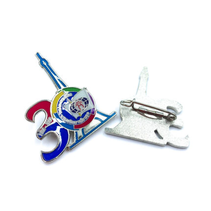 High quality hard enamel lapel pins custom design Free artwork 2D design enamel pins supplier
