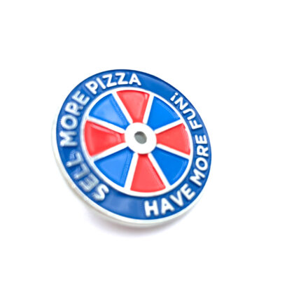 Customized round soft enamel pin badge maker without middleman factory price for hard enamel pins
