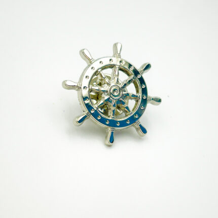 Make custom lapel pin badges with soft enamel black plating lapel pin box manufacture in China